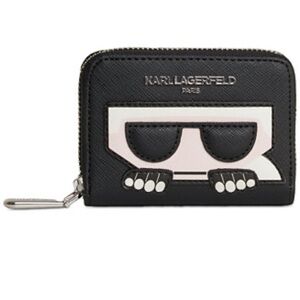 Karl Lagerfeld Black and White Wallet